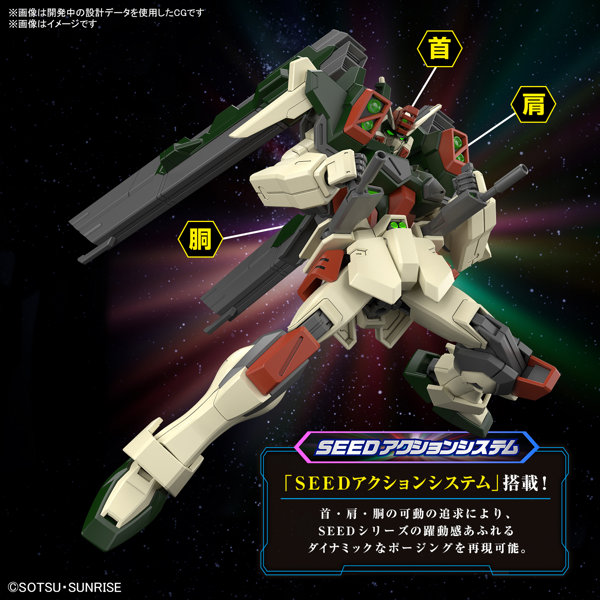 HG 1/144 ライトニングバスターガンダム