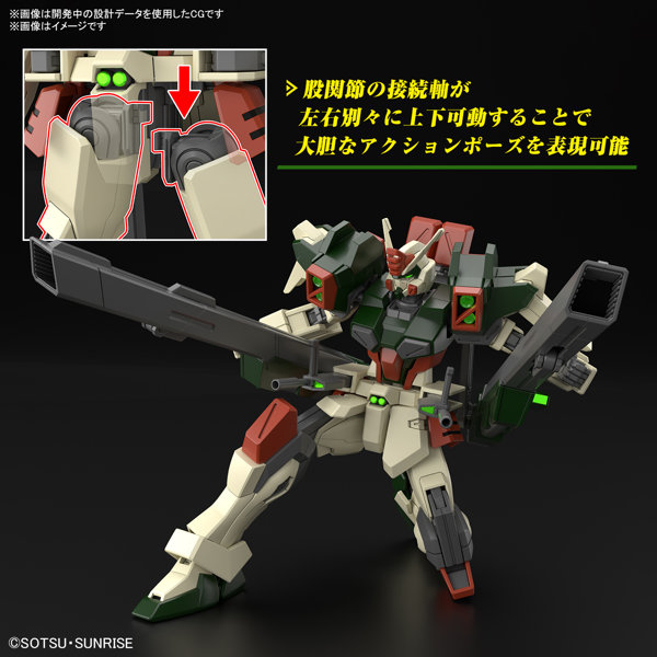HG 1/144 ライトニングバスターガンダム