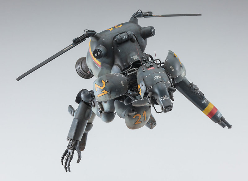  1/20 宇宙用ヒューマノイド型無人邀撃機 グローサーフント ‘シュバルツフント’