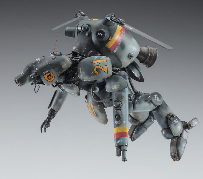 1/20 宇宙用ヒューマノイド型無人邀撃機 グローサーフント ‘シュバルツフント’
