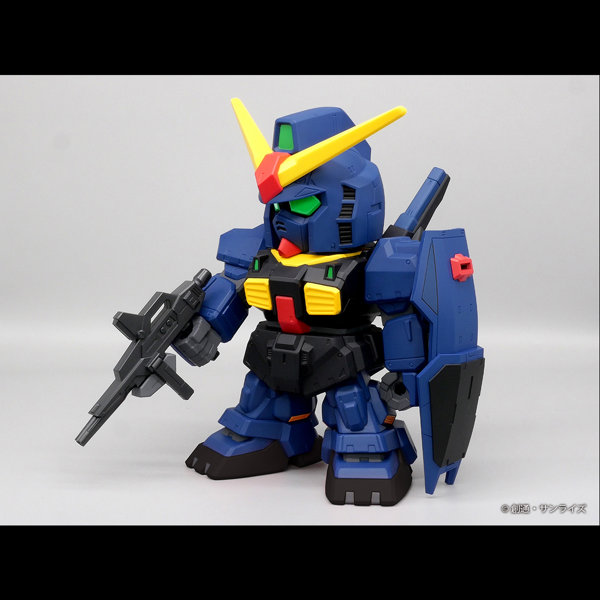 ジャンボソフビフィギュアSD RX-178 SDガンダムMk-II ティターンズ仕様