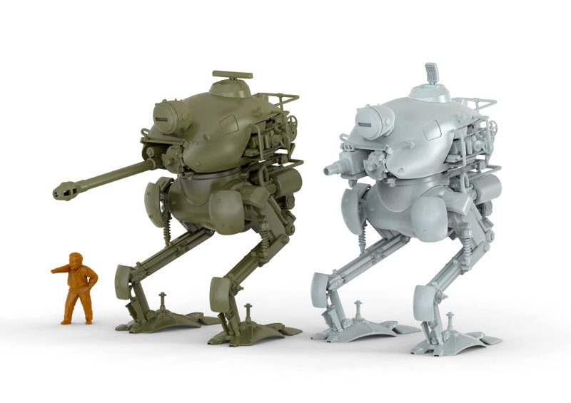 ARTPLA マシーネンクリーガー パックレーテ［長砲身・短砲身］＆ビクター