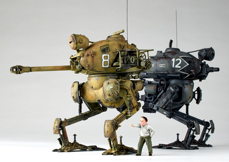 ARTPLA マシーネンクリーガー パックレーテ［長砲身・短砲身］＆ビクター