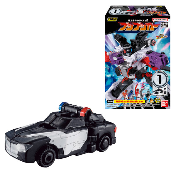 ミニプラ 爆上戦隊ブンブンジャー 爆上合体シリーズ02 ブンブンカー （全6種） 1BOX:12個入