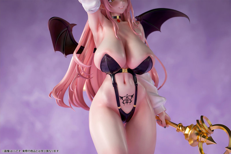 巨乳サキュバス メリュジーヌ 1/6スケール塗装済み完成品フィギュア