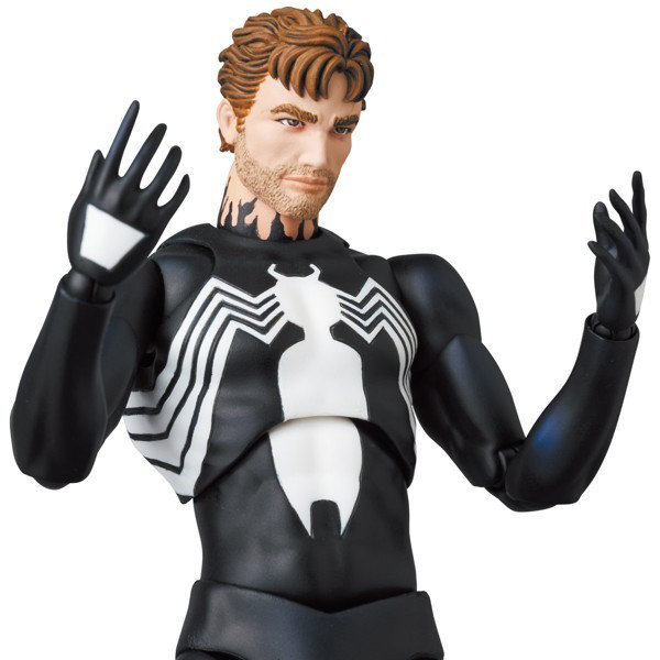 【再販】MARVEL MAFEX SPIDER-MAN BLACK COSTUME（COMIC Ver.）