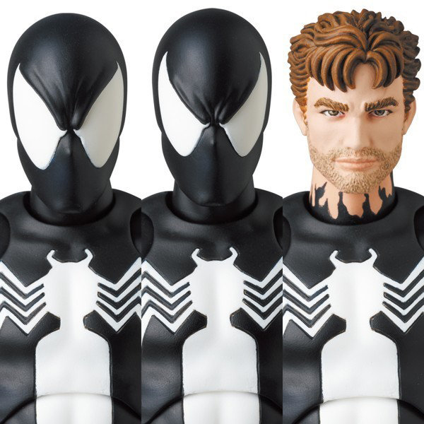 【再販】MARVEL MAFEX SPIDER-MAN BLACK COSTUME（COMIC Ver.）