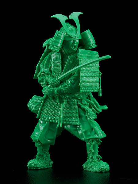 PLAMAX 鎌倉時代の鎧武者 緑の装 Green color edition