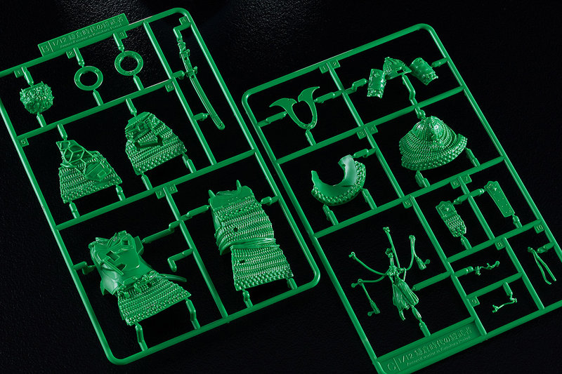 PLAMAX 鎌倉時代の鎧武者 緑の装 Green color edition