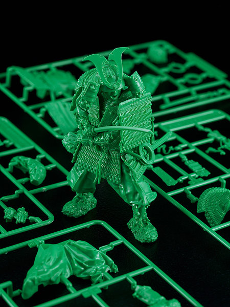 PLAMAX 鎌倉時代の鎧武者 緑の装 Green color edition
