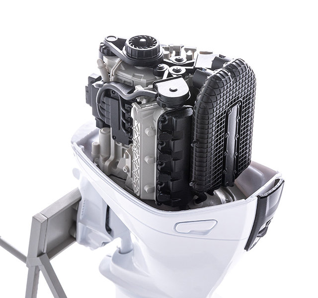 PLAMAX MF-88 minimum factory みのり with Honda 船外機 BF350