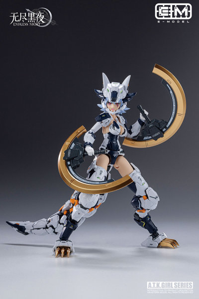EM2024001 1/12 装甲少女 ワーウルフ ベナンダンテ 指揮官専用強化装甲ver.