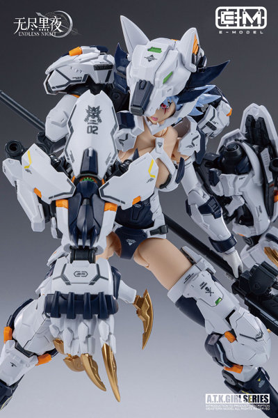 EM2024001 1/12 装甲少女 ワーウルフ ベナンダンテ 指揮官専用強化装甲ver.