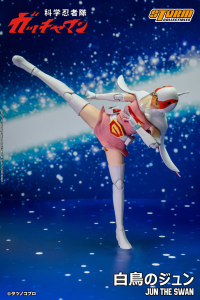 科学忍者隊ガッチャマン アクションフィギュア G-3号 白鳥のジュン