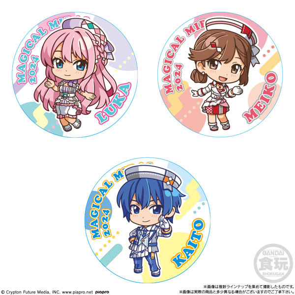 CAN BADGE COLLECTION 初音ミク「マジカルミライ 2024」 （全17種） 1BOX:14個入