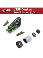 1/72 J35F ドラケン ディテールアップセット プラモデル用パーツ
