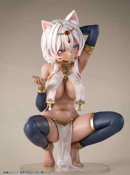 褐色猫娘 マウ 1/6スケール塗装済み完成品フィギュア