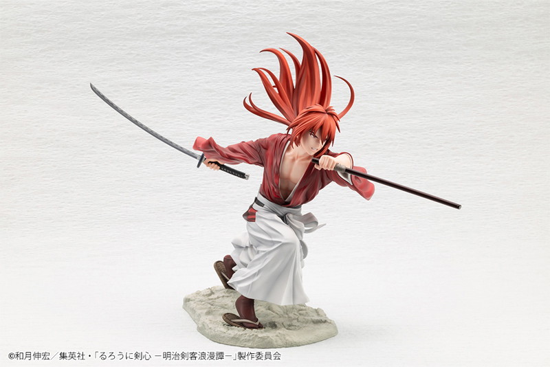 【50％ポイント還元中】ARTFX J るろうに剣心 -明治剣客浪漫譚- 緋村剣心