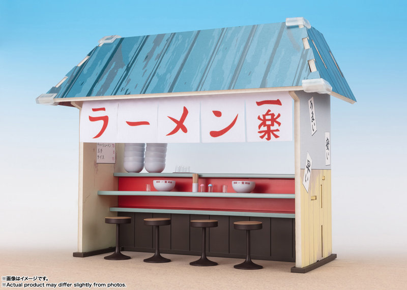 S.H.Figuarts NARUTO-ナルト-疾風伝 一楽ラーメンセット
