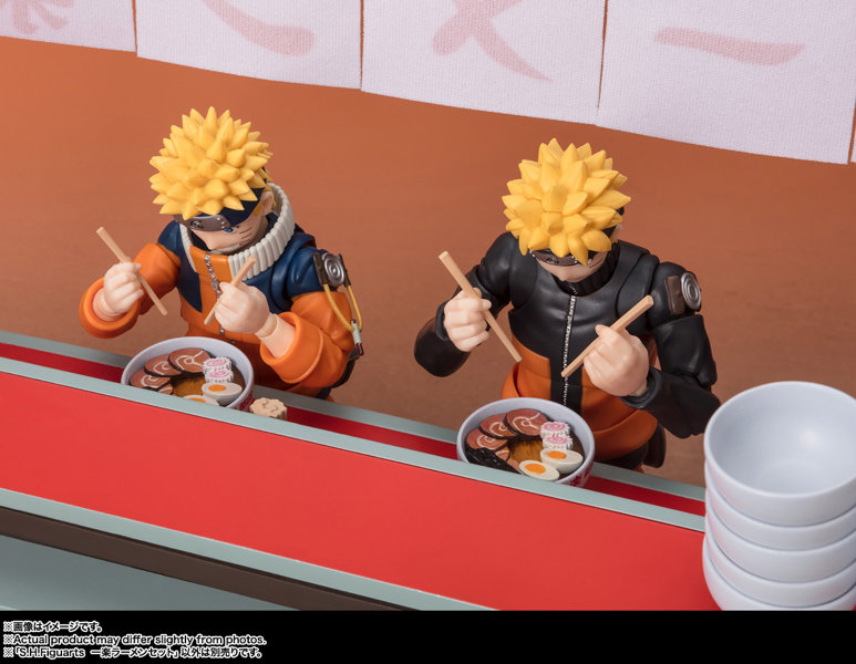 S.H.Figuarts NARUTO-ナルト-疾風伝 一楽ラーメンセット