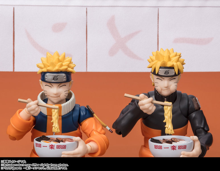S.H.Figuarts NARUTO-ナルト-疾風伝 一楽ラーメンセット