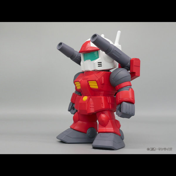 【再販】ジャンボソフビフィギュアSD RX-77-2 SDガンダム SDガンキャノン