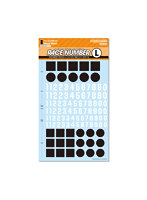 【10%ポイント還元中】RND-L-BBL レースナンバーデカールL ベースブラック（1枚入）