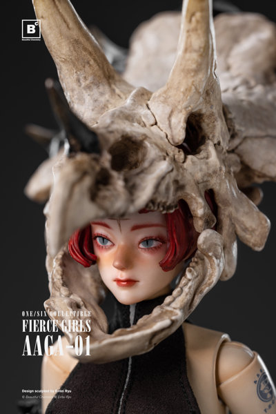 Beautiful Chemistry Fierce Girls Series BONE GIRL/ TRICERATOPS