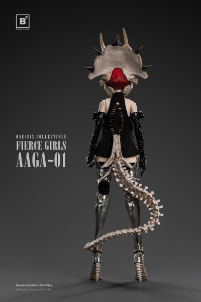 Beautiful Chemistry Fierce Girls Series BONE GIRL/ TRICERATOPS