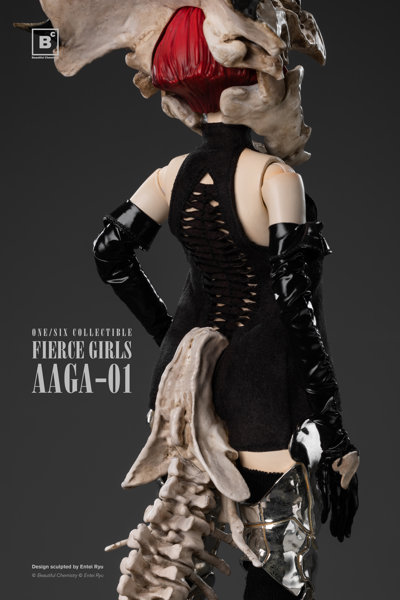 Beautiful Chemistry Fierce Girls Series BONE GIRL/ TRICERATOPS