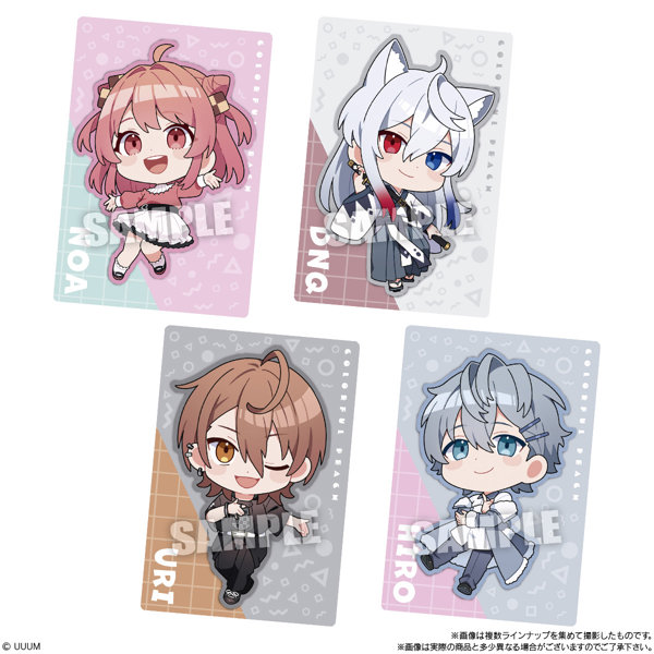 カラフルピーチ ウエハース （全25種） 1BOX:20個入