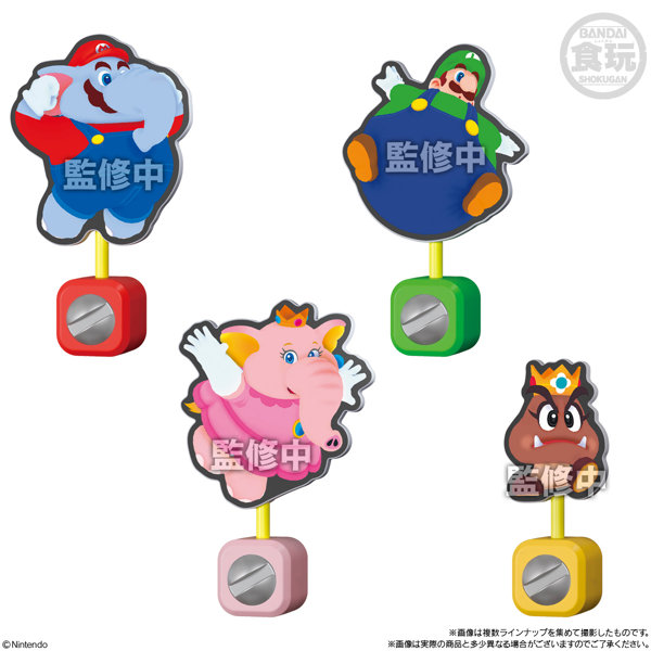 スーパーマリオブラザーズ ワンダー パネルクリップスタンド （全16種） 1BOX:16個入