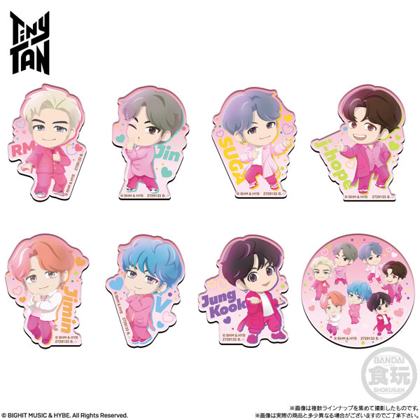 TinyTAN キャラマグネッツ （全20種） 1BOX:14個入