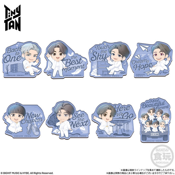 TinyTAN キャラマグネッツ （全20種） 1BOX:14個入