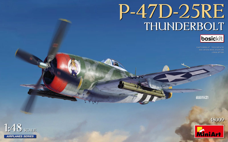 MA48009 1/48 P-47D-25REサンダーボルト ベーシックキット