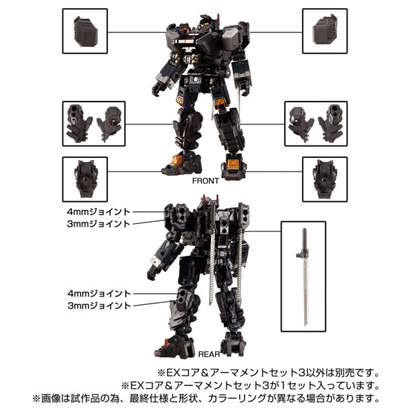 EXコア＆アーマメントセット3