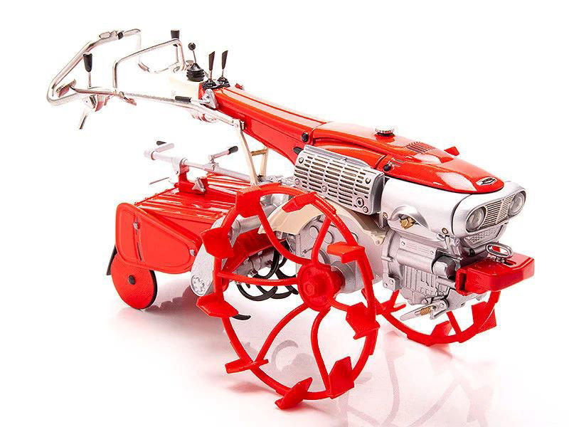 PLAMAX MF-28 minimum factory いなほ with ホンダ耕耘機F90 水田車輪