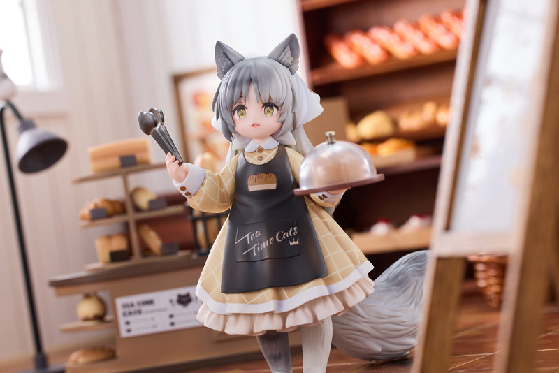 『ティータイム キャッツ シーン』にゃん町‘パン屋’店員＆お客セット