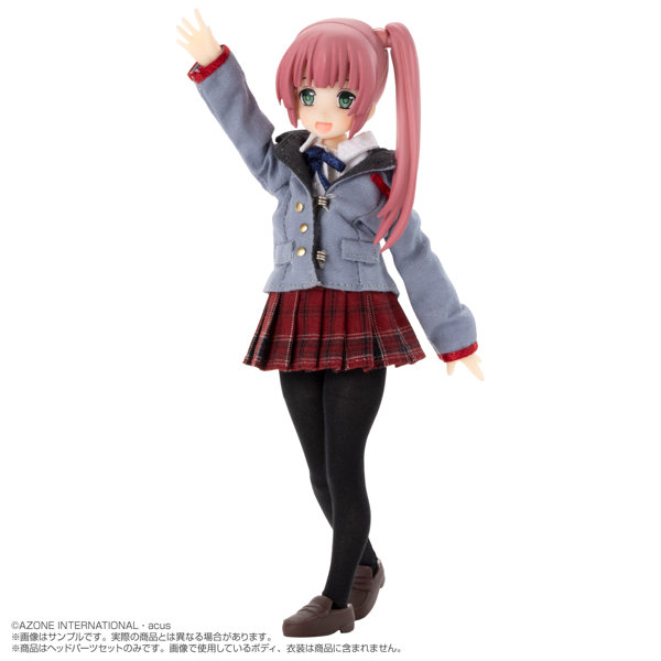 カスタムリリィ TYPE-A ヘッドパーツセット（紅藤色）