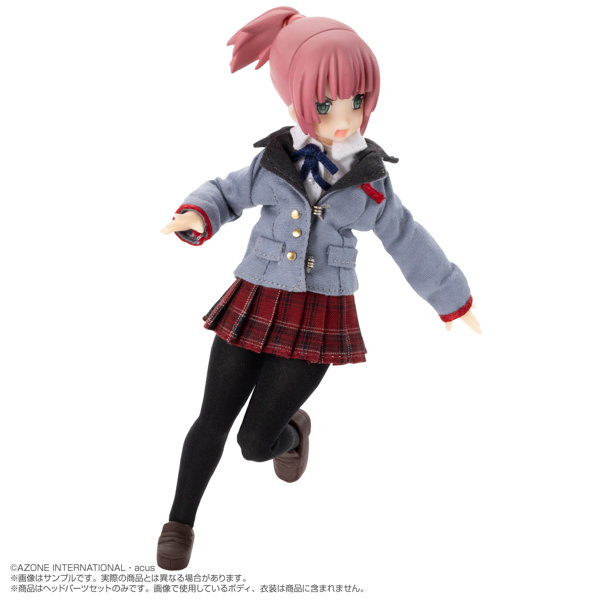 カスタムリリィ TYPE-A ヘッドパーツセット（紅藤色）