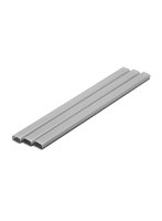 OM-426 プラ=材料【グレー】 細長丸パイプ 8x16mm 3本入