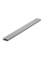 OM-436 プラ=材料【グレー】 正方形パイプ 8mm 3本入