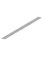 OM-451 プラ=材料【グレー】 ハーフパイプ 1.5x3mm 5本入