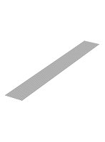 OM-463 プラ=材料【グレー】 細切り板 0.3 x 3.0 mm 10本入