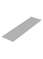 OM-476 プラ=材料【グレー】 細切り板 0.5 x 6.0 mm 10本入