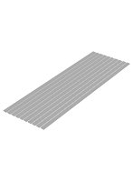 OM-487 プラ=材料【グレー】 細切り板 1.0 x 7.0 mm 10本入