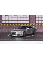 日産 スカイライン GT-R R34 V Spec II スパークリングシルバー