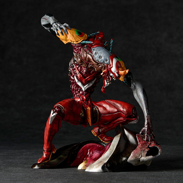 ARTPLA SCULPTURE WORKS エヴァンゲリオン2号機獣化第2形態ザ・ビースト ‘ジオフロント血戦’ ベージュカラーVer.