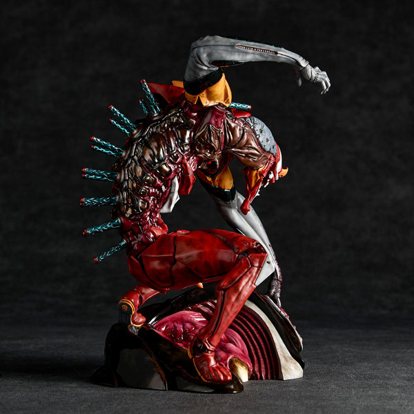 ARTPLA SCULPTURE WORKS エヴァンゲリオン2号機獣化第2形態ザ・ビースト ‘ジオフロント血戦’ ベージュカラーVer.
