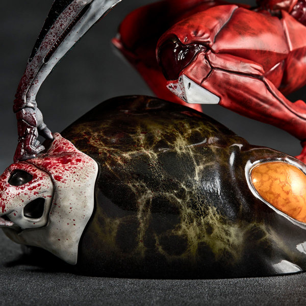 ARTPLA SCULPTURE WORKS エヴァンゲリオン2号機獣化第2形態ザ・ビースト ‘ジオフロント血戦’ ベージュカラーVer.